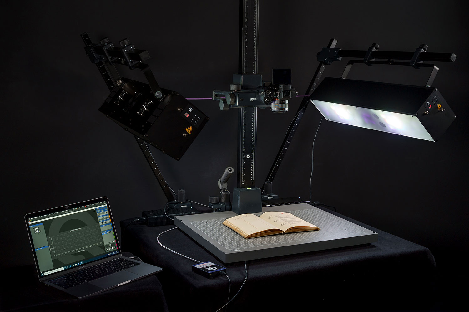Multispectral imaging to enhance the preservation of documents, texts, or images