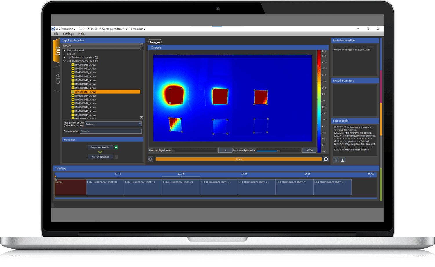 VLS-Evaluation software