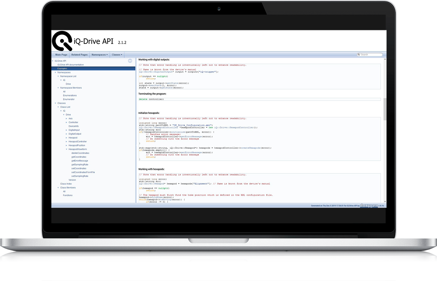 iQ-Drive API